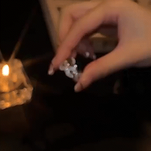 韓系名媛風交叉個性戒指           