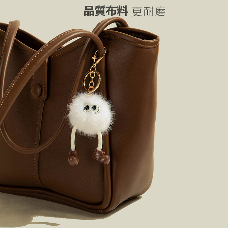 復古簡約大容量質感托特包