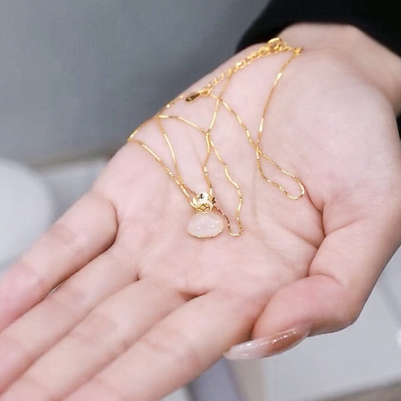 白玉髓福袋百搭項錬