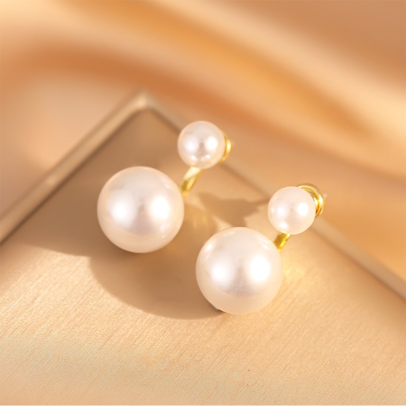 氣質兩戴款珍珠耳環
