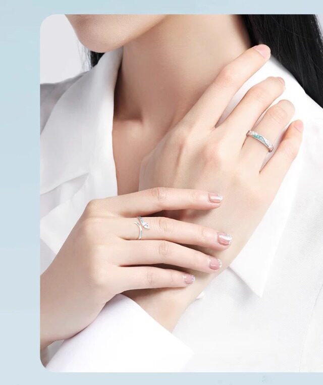 冰嶼靈蛇高級感情情侶對戒