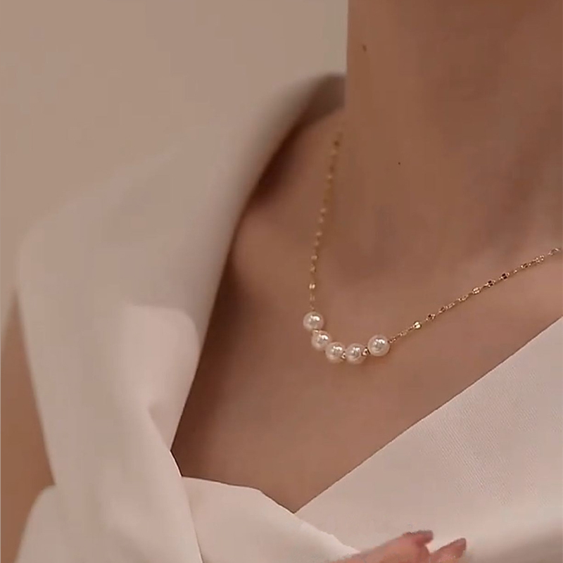 微笑淡水珍珠項錬