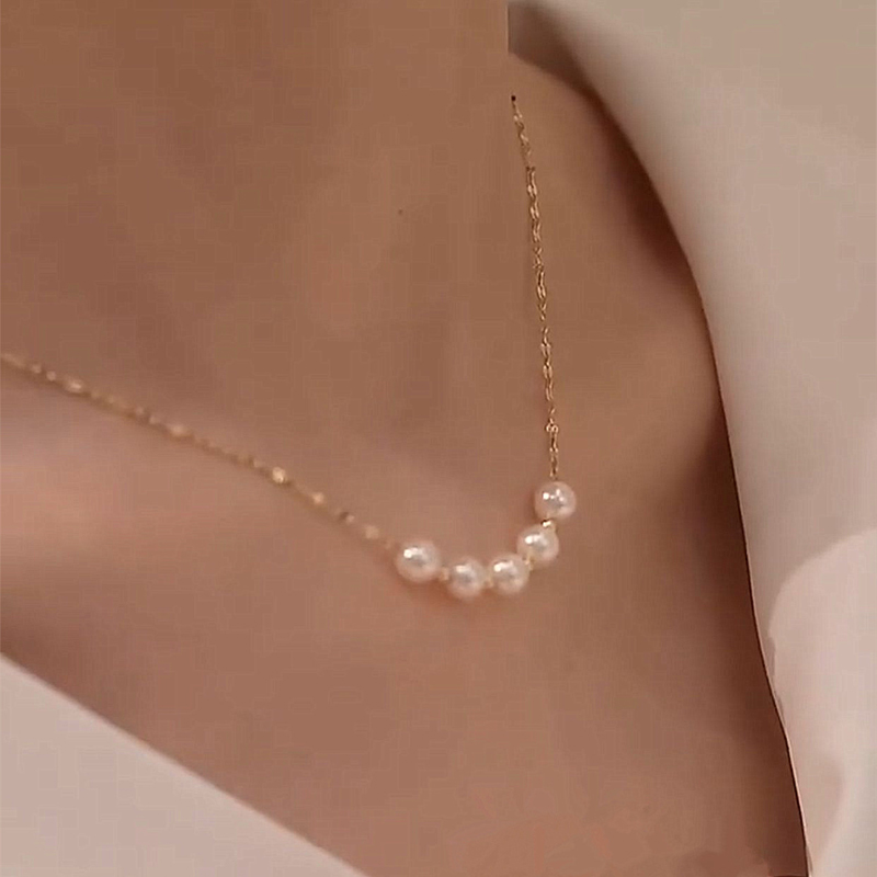 微笑淡水珍珠項錬