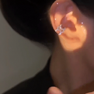 簡約幾何高級感氣質耳骨夾