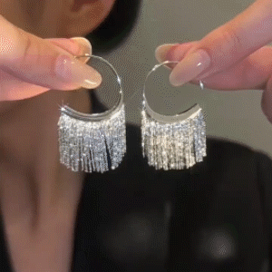 輕奢小眾黃金C形耳環