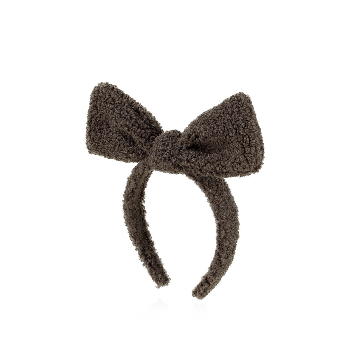 復古彩色蝴蝶結髮箍