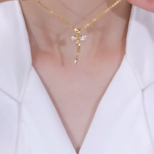 甜美風蝴蝶結氣質鎖骨鍊