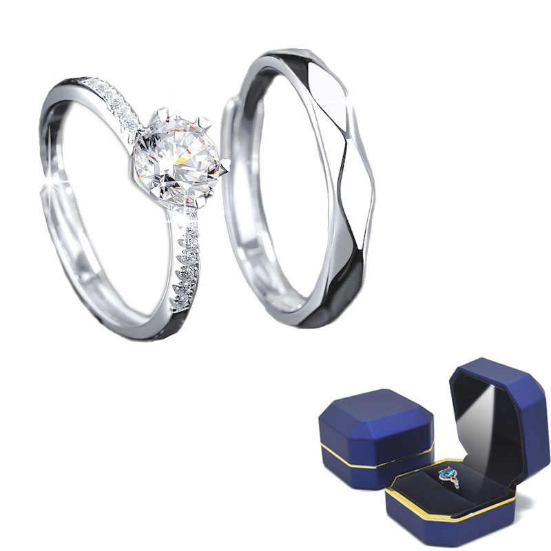 一飾銘心【S999純銀/1克拉莫桑鑽】見證真摯而深沉的愛，永遠閃耀在每一個重要時刻。