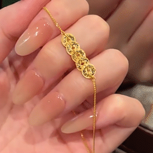時來運轉金幣項錬   