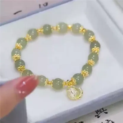 和田玉福氣串珠