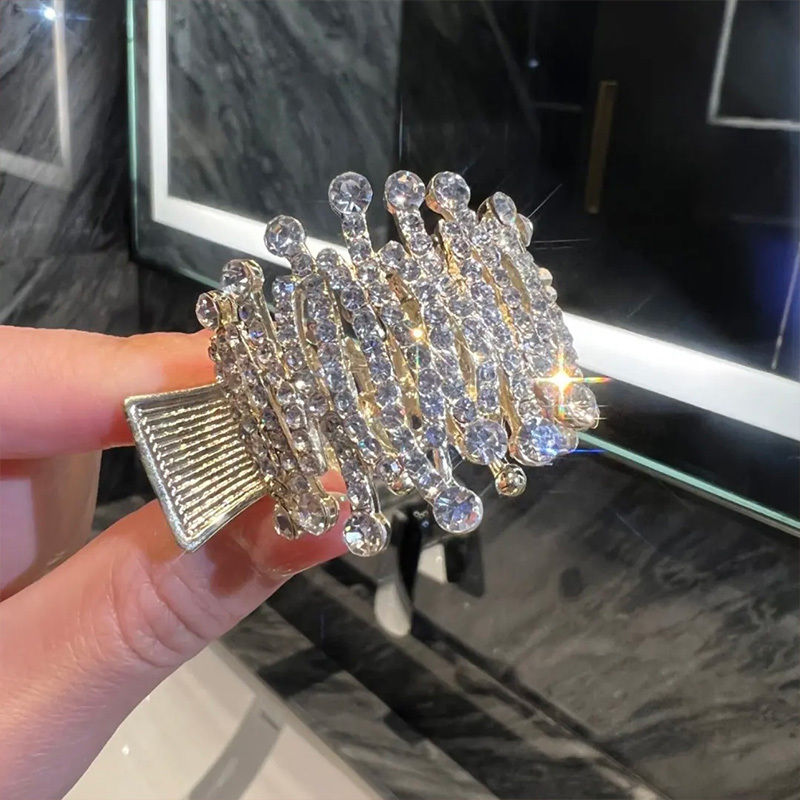 精緻滿鑽抓夾高馬尾夾