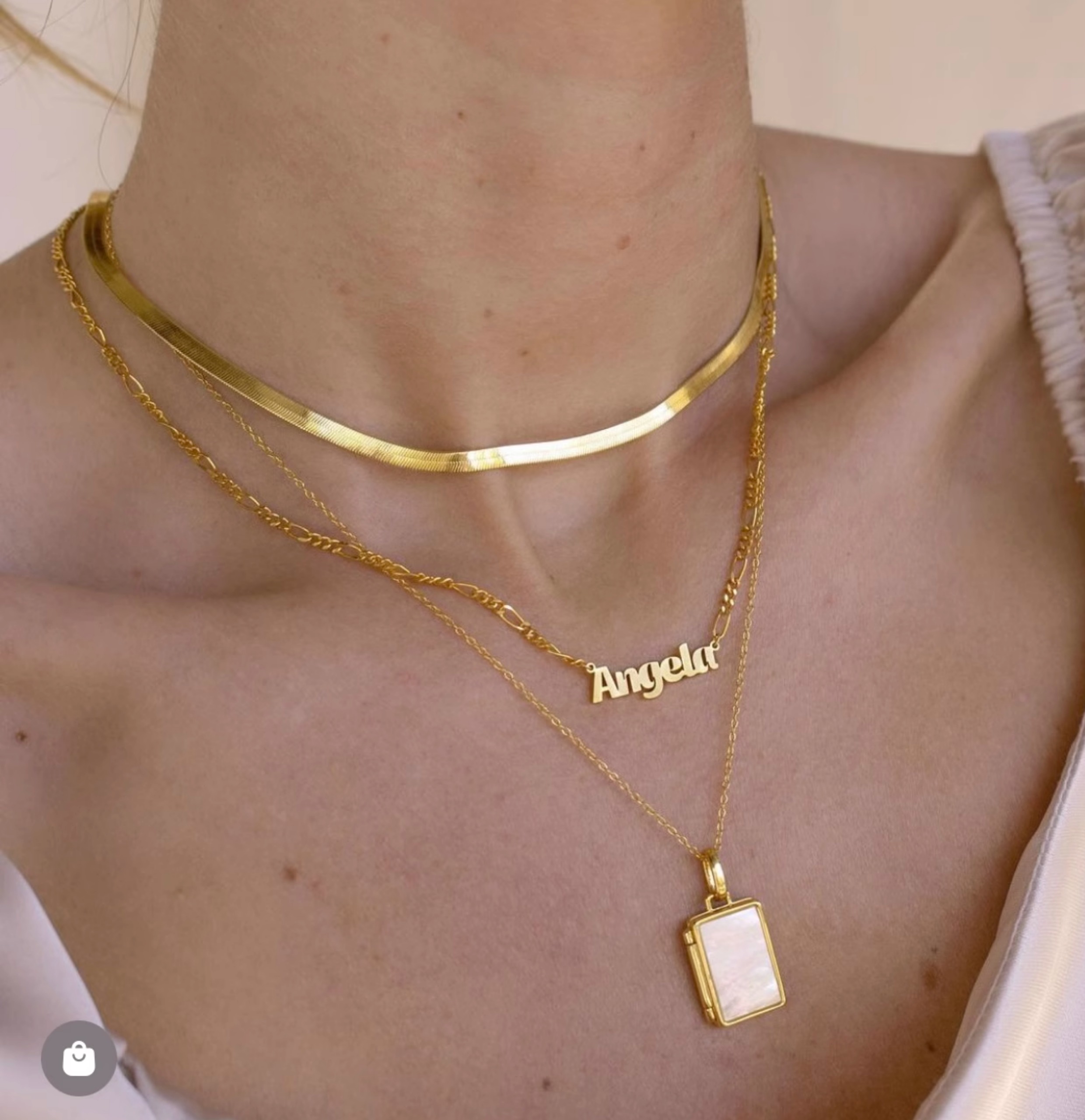 訂製款｜DIY項錬 S925純銀客製化姓名鎖骨錬-FANYIACC