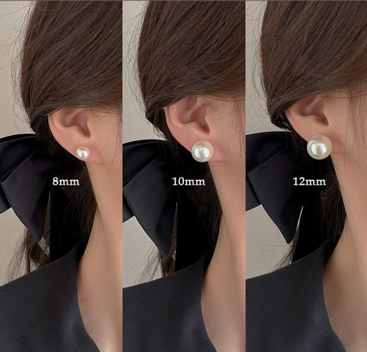 氣質百搭珍珠耳環