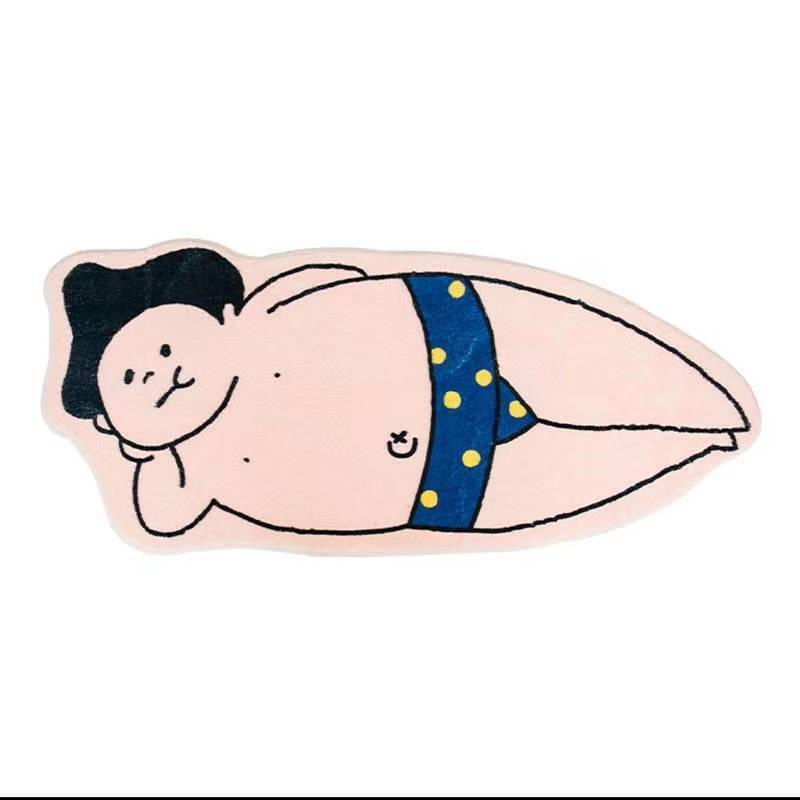 防滑毛絨 貓咪地墊