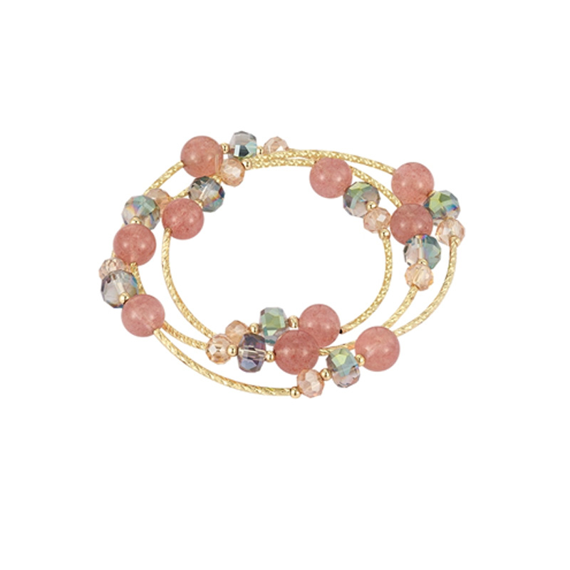 草莓晶 | 粉戀甜心 疊戴手錬