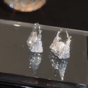 氣質百搭S925銀針珍珠耳環