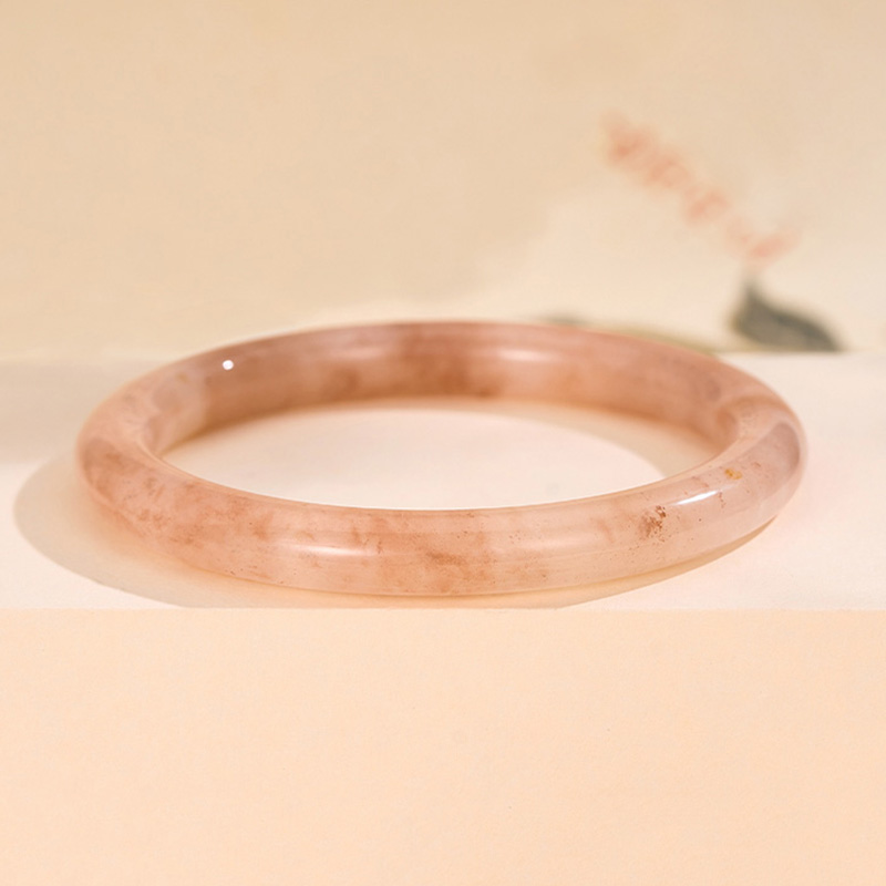 半荷半煙民國風玉手鐲