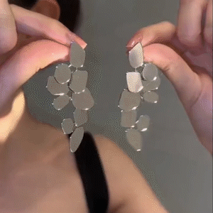 高級感誇張復古耳環