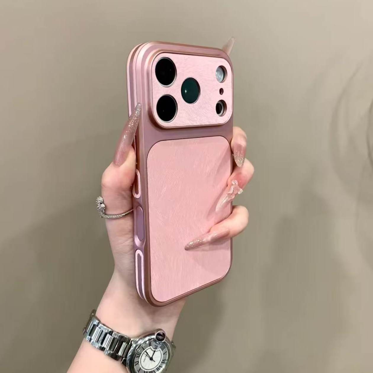 ins高顏值羽紗絨布iPhone保護殼