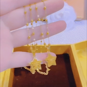 輕奢氣質五角星項錬