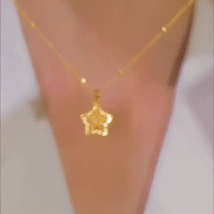 輕奢氣質五角星項錬