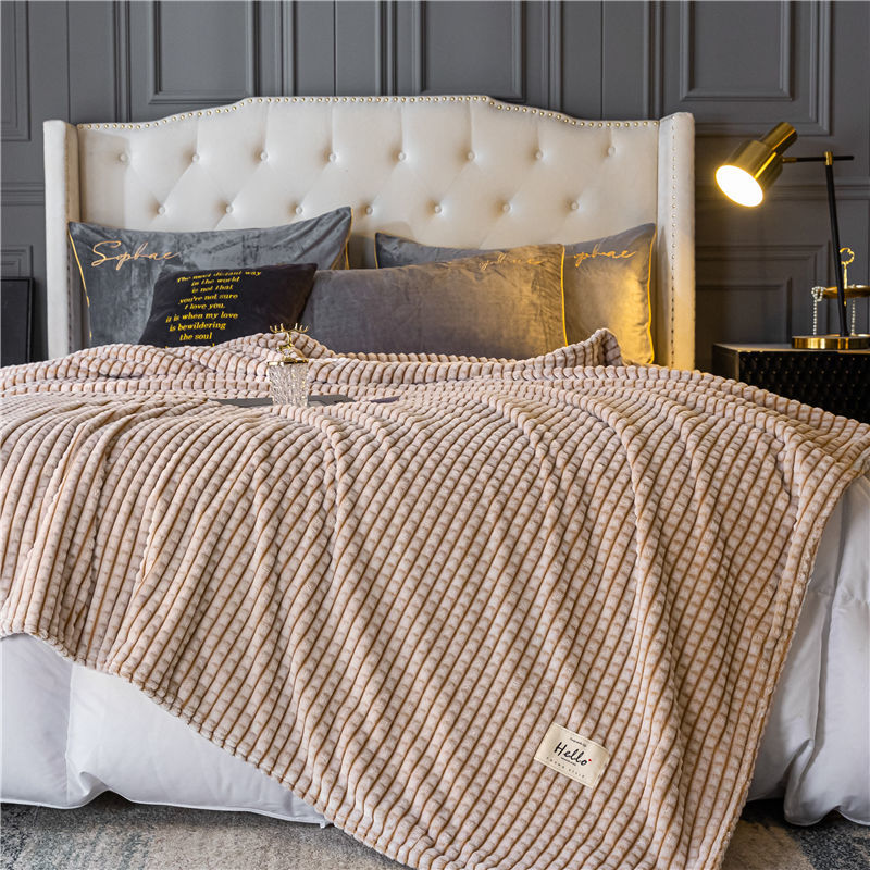 牛奶絨四季毯 夏季空調房 辦公室必備神器