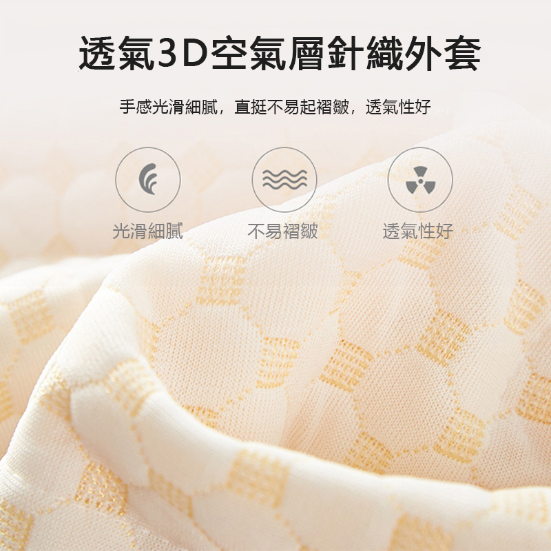 蜂窩狀針織面料乳膠枕頭 柔軟舒適抗壓性強枕頭