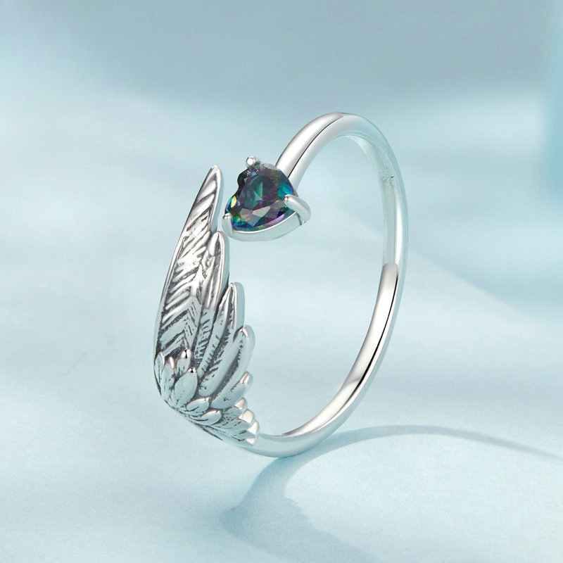 伴你羽飛開口設計戒指