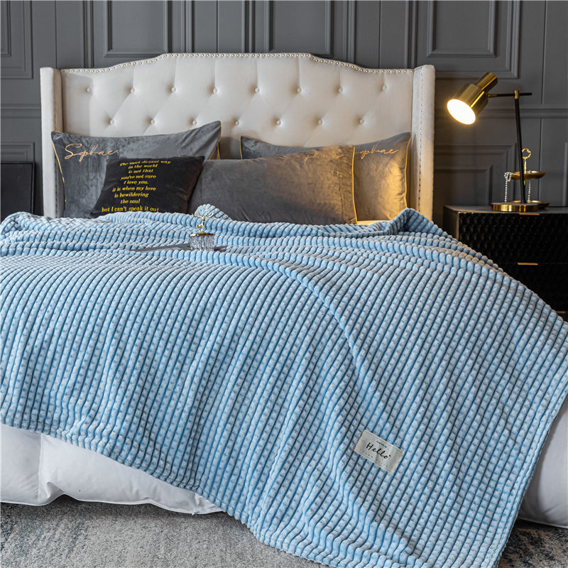 牛奶絨四季毯 夏季空調房 辦公室必備神器