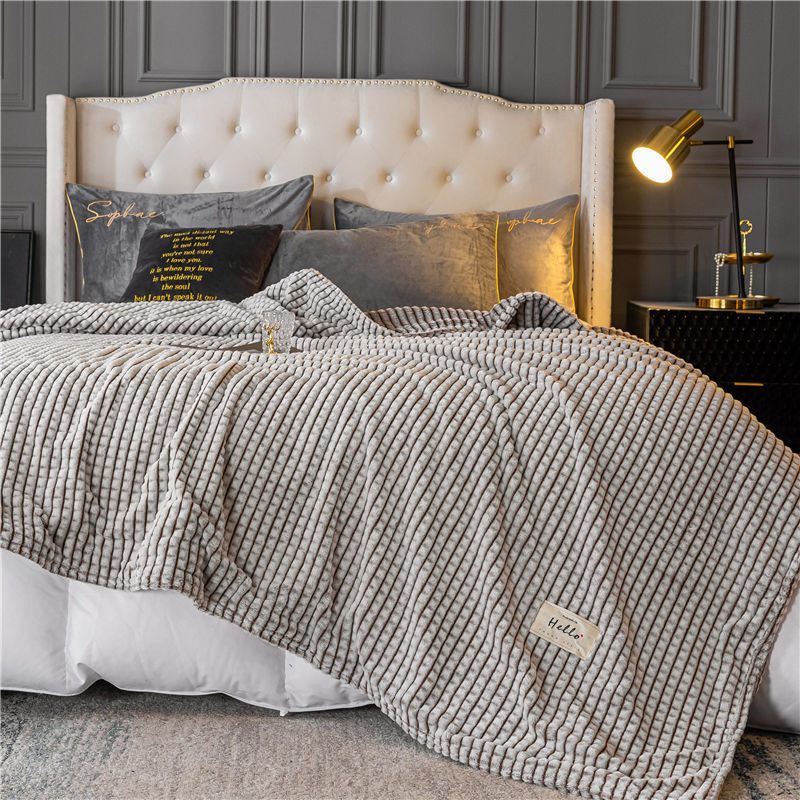 牛奶絨四季毯 夏季空調房 辦公室必備神器