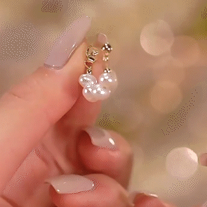 天然淡水珍珠耳環