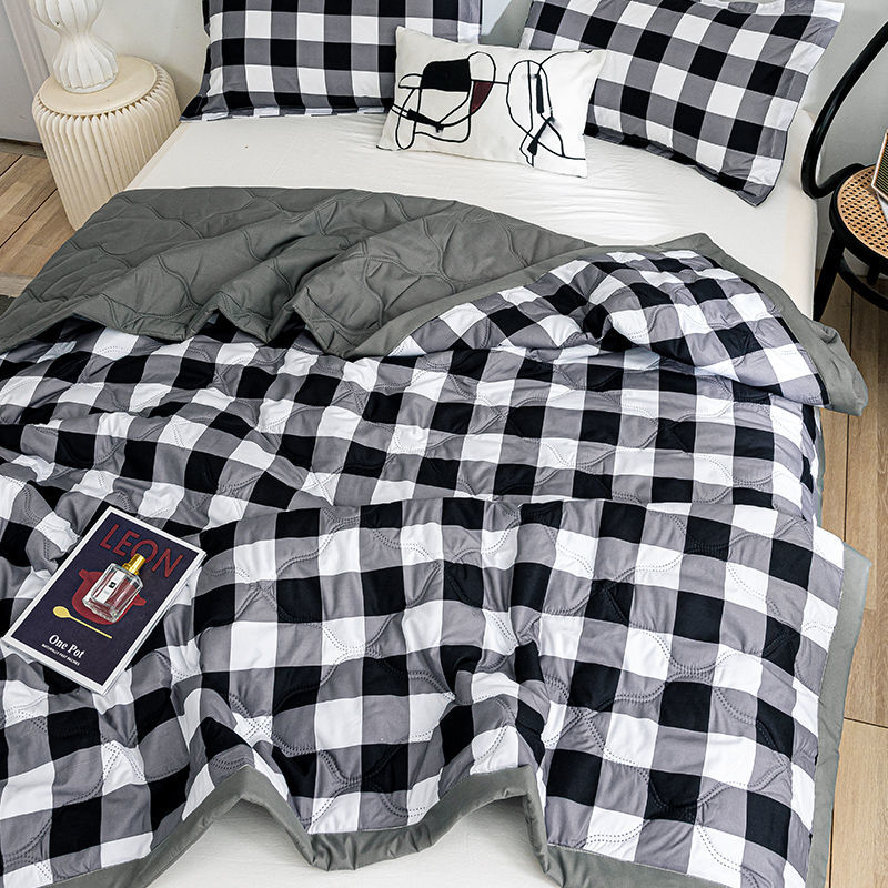 夏季熱銷 100%純棉 多色印花夏涼被  柔軟舒適 輕薄透氣