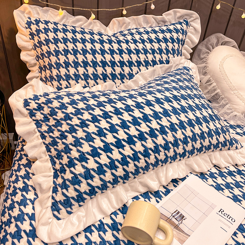 水晶絨枕套 超可愛 一對枕套