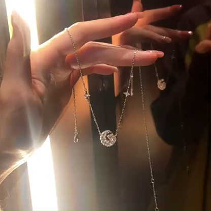 幻夢心月鋯石項錬