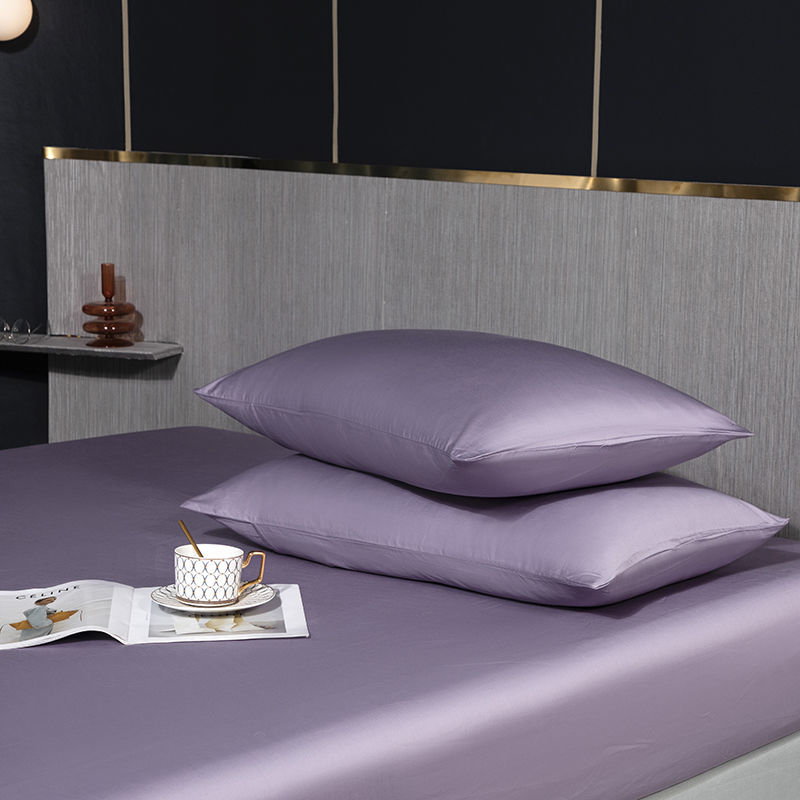 60S純棉貢緞枕頭套信封式枕套一對