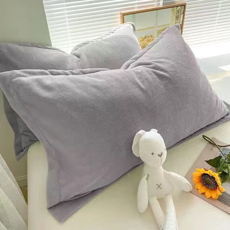 水晶絨枕套 超可愛 一對枕套