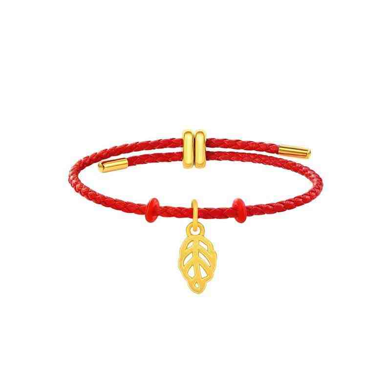 雪花桑葉情侶手錬