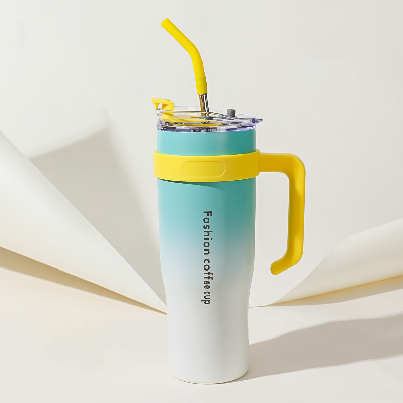 黑粉BLACKPINK雙煞巨無霸保溫杯大容量吸管杯