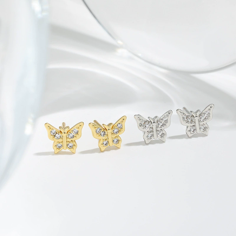 設計感小蝴蝶氣質耳針