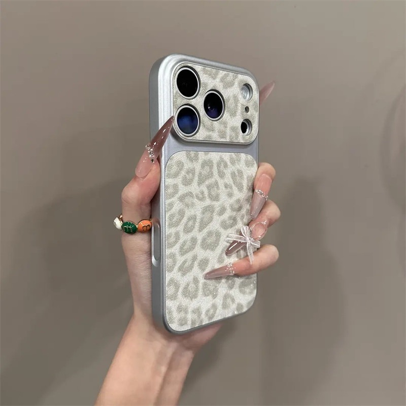 新款復古辣妹豹紋iphone保護殼