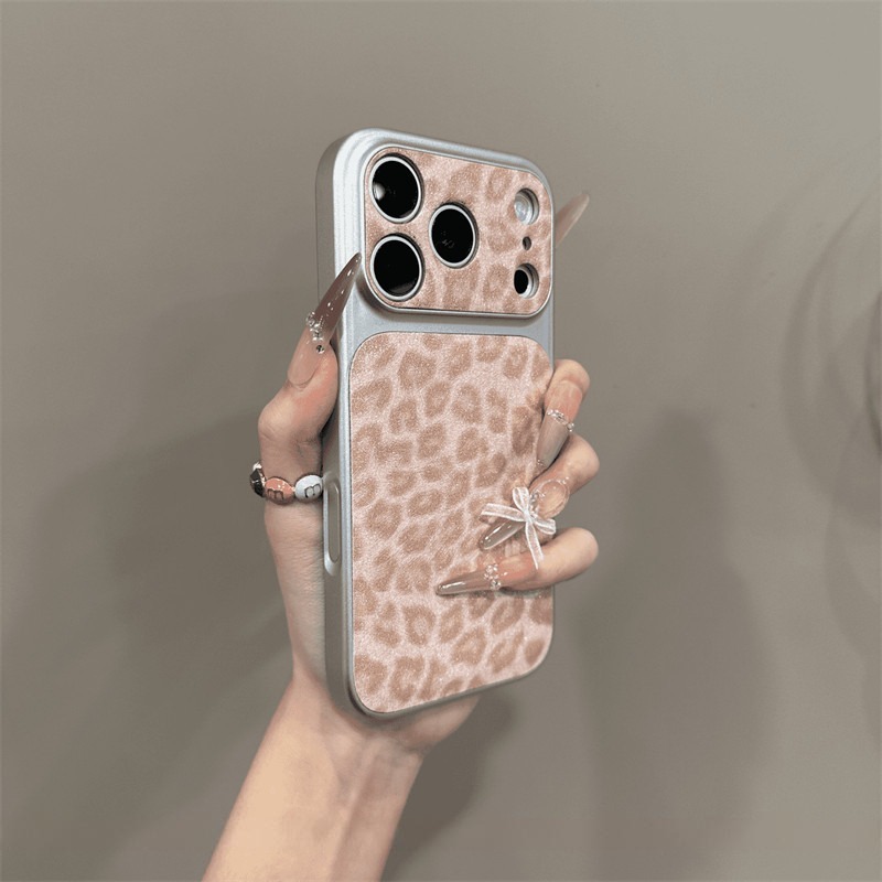 新款復古辣妹豹紋iphone保護殼