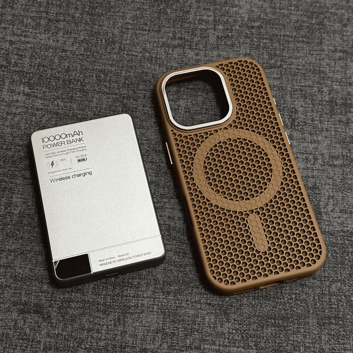 MagSafe磁吸蜂窩散熱防摔保護殼