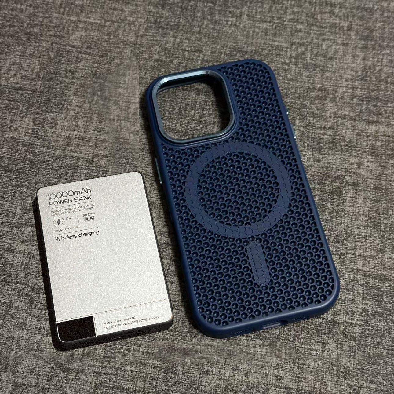 MagSafe磁吸蜂窩散熱防摔保護殼