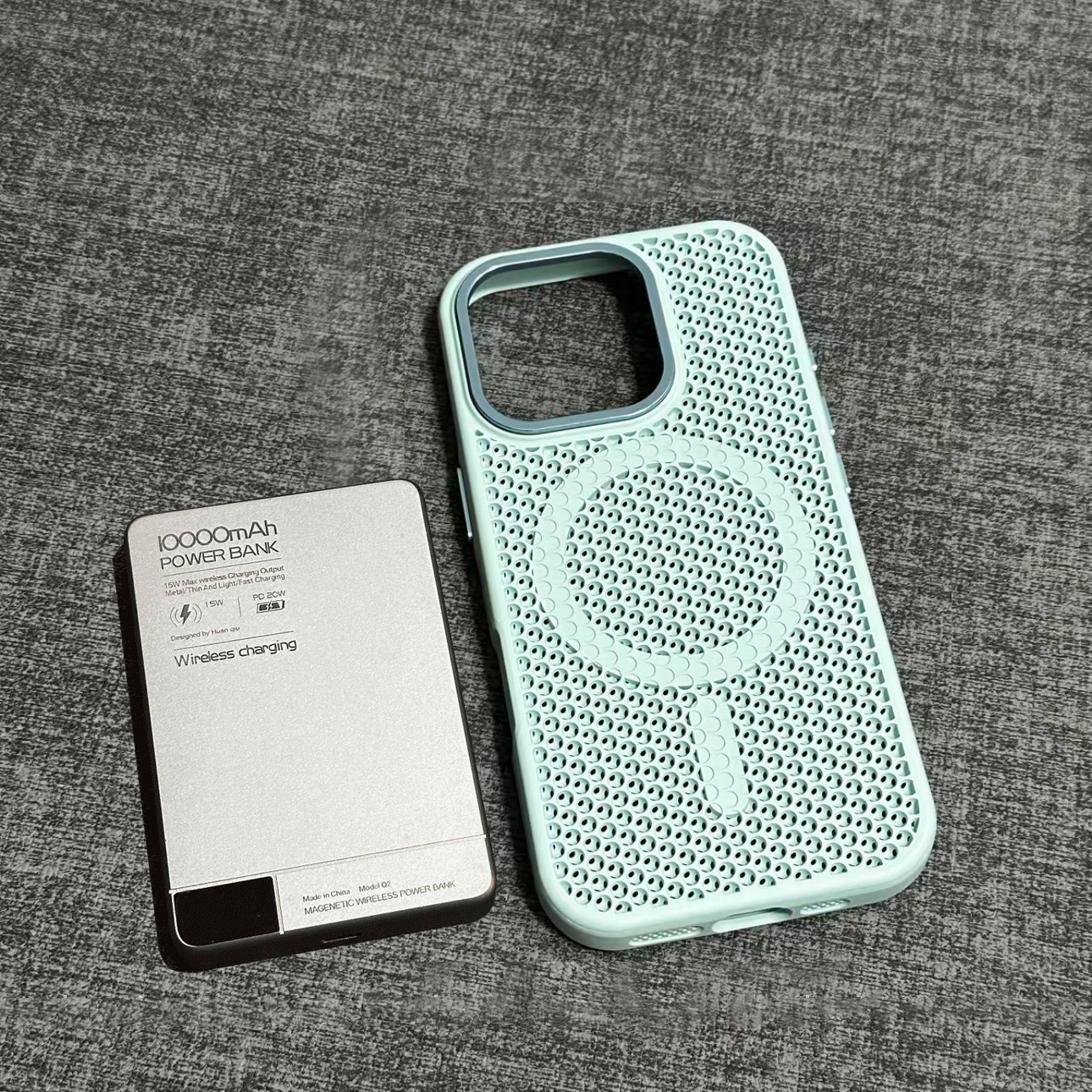 MagSafe磁吸蜂窩散熱防摔保護殼