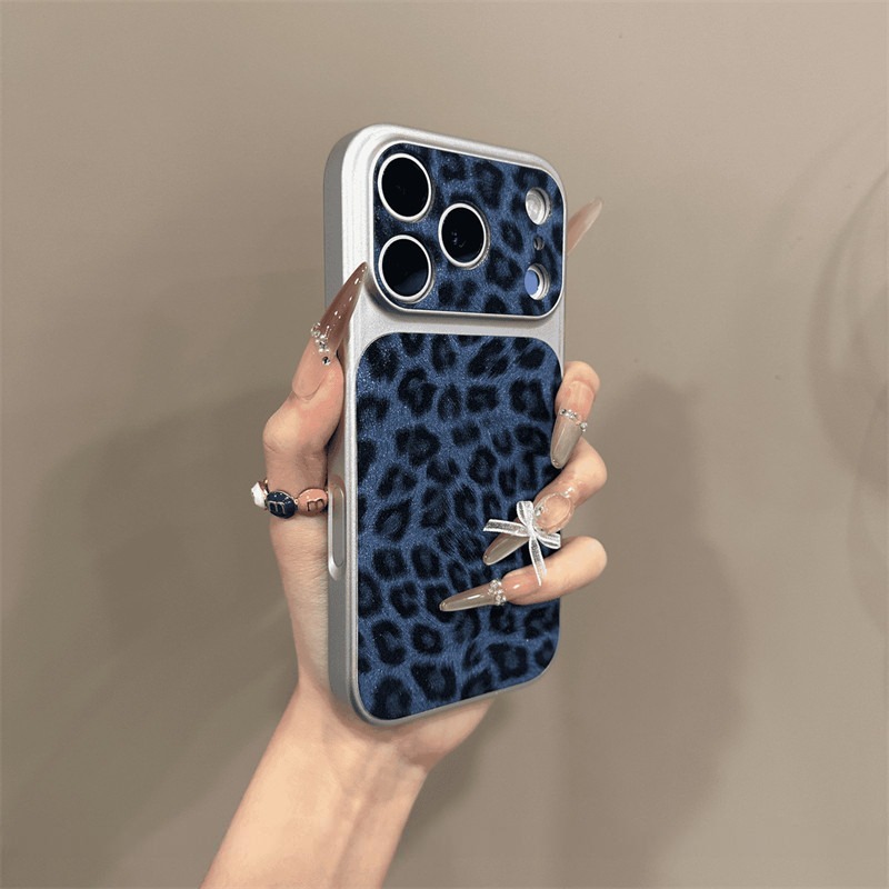 新款復古辣妹豹紋iphone保護殼