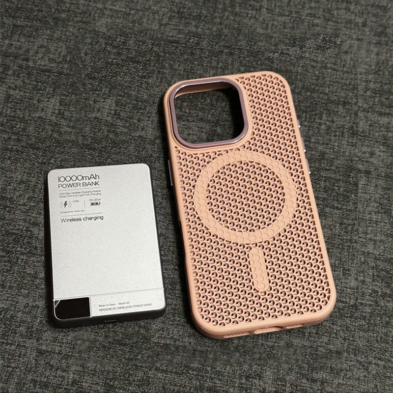 MagSafe磁吸蜂窩散熱防摔保護殼