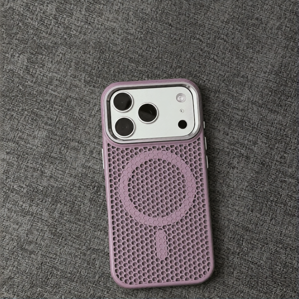 MagSafe磁吸蜂窩散熱防摔保護殼