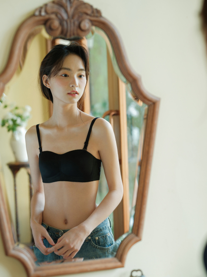[無肩帶抹胸內衣無痕美背文胸