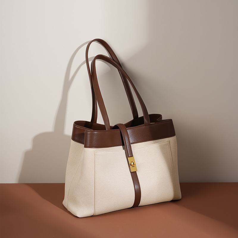 軟皮托特包大容量真皮大包