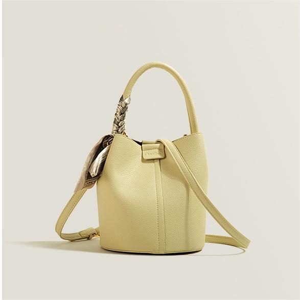 新款時尚斜背斜肩水桶包